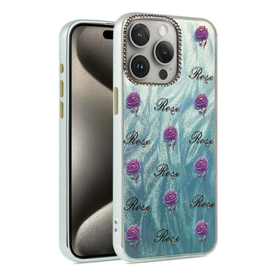 Apple İphone 14 Pro Kılıf Blade Aynalı Desenli Kapak - Desen 9