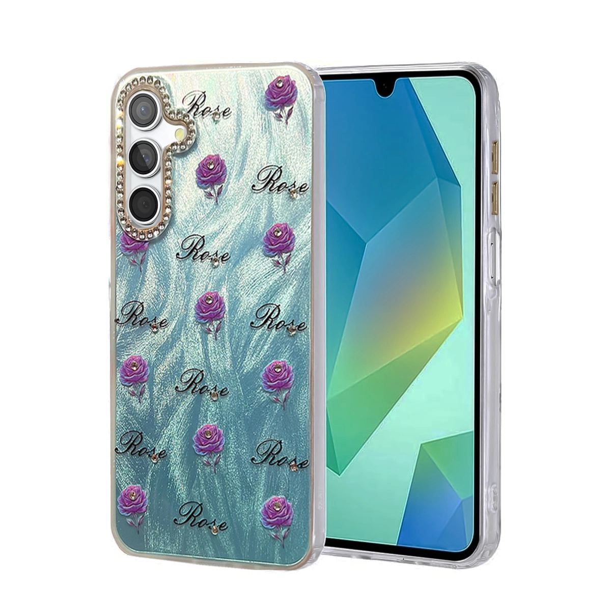 Samsung Galaxy S25 Kılıf Blade Aynalı Desenli Kapak - Desen 9