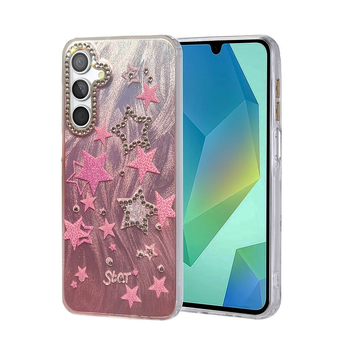 Samsung Galaxy A15 4g Kılıf Blade Aynalı Desenli Kapak - Desen 7