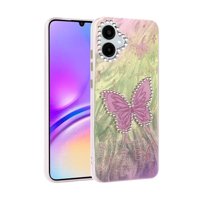 Samsung Galaxy A06 Kılıf Blade Aynalı Desenli Kapak - Desen 5