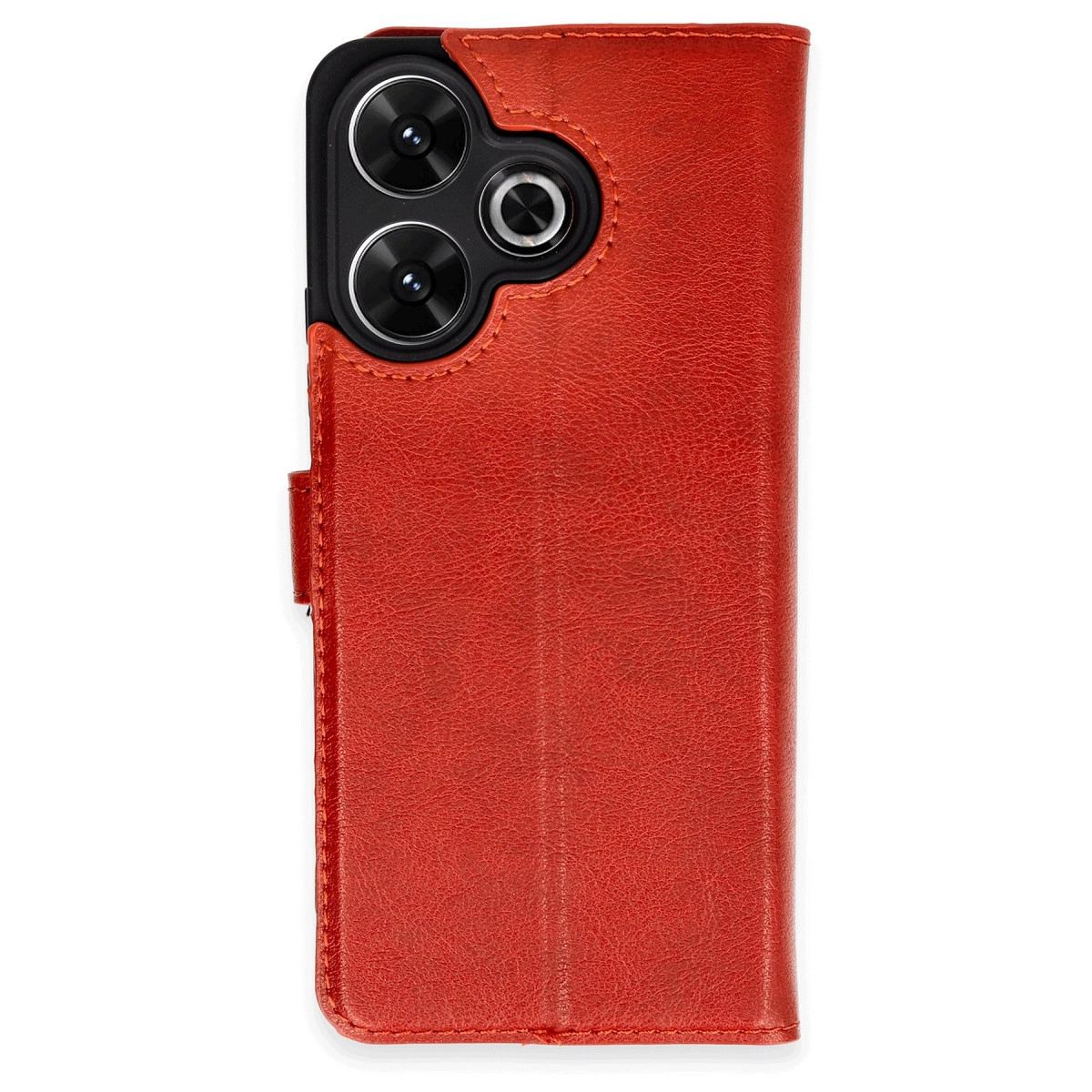 Xiaomi Redmi 13 4g Kılıf Trend S Plus Kapaklı Kılıf - Kırmızı