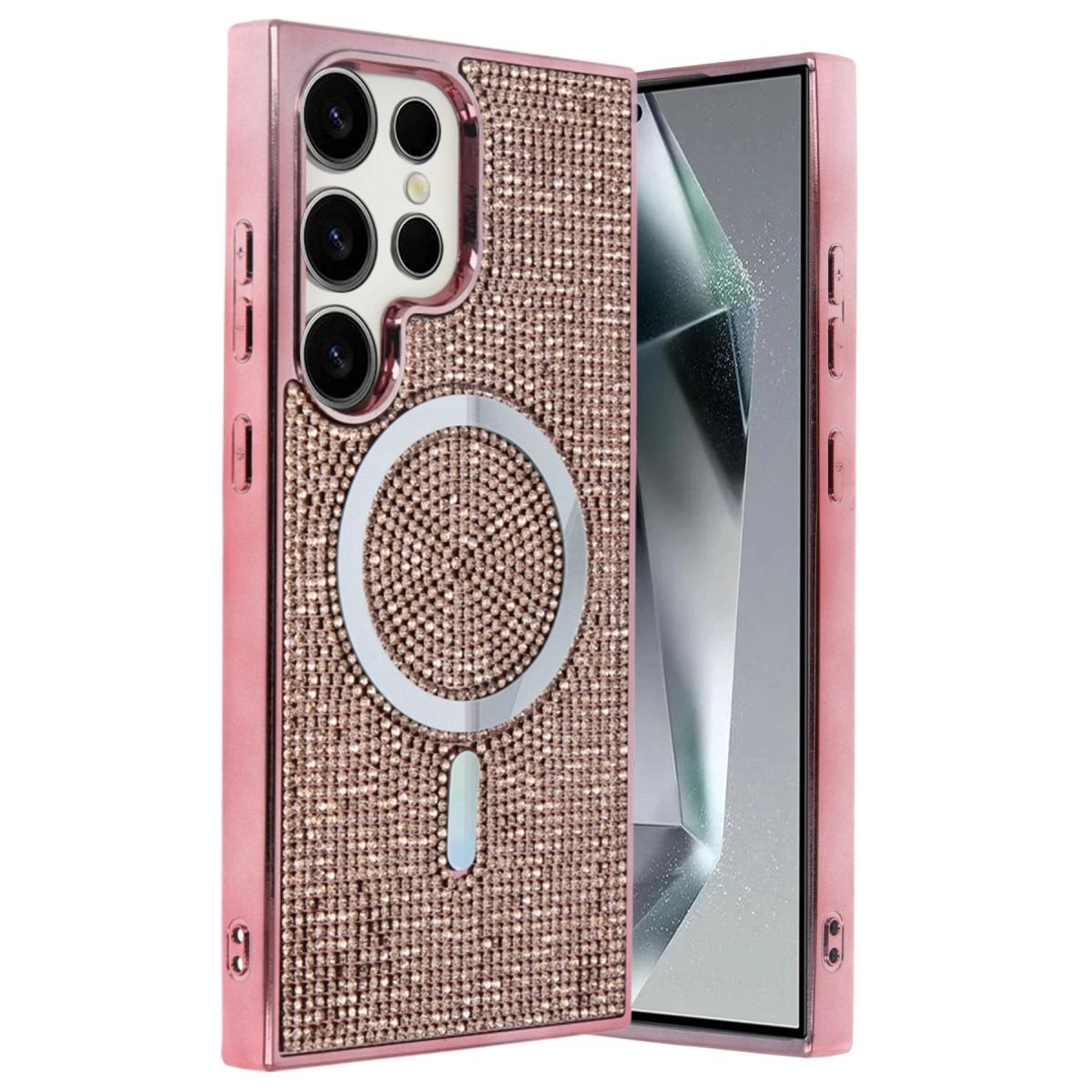 Joko Samsung Galaxy S23 Ultra Helen Magsafe Kapak - Pembe