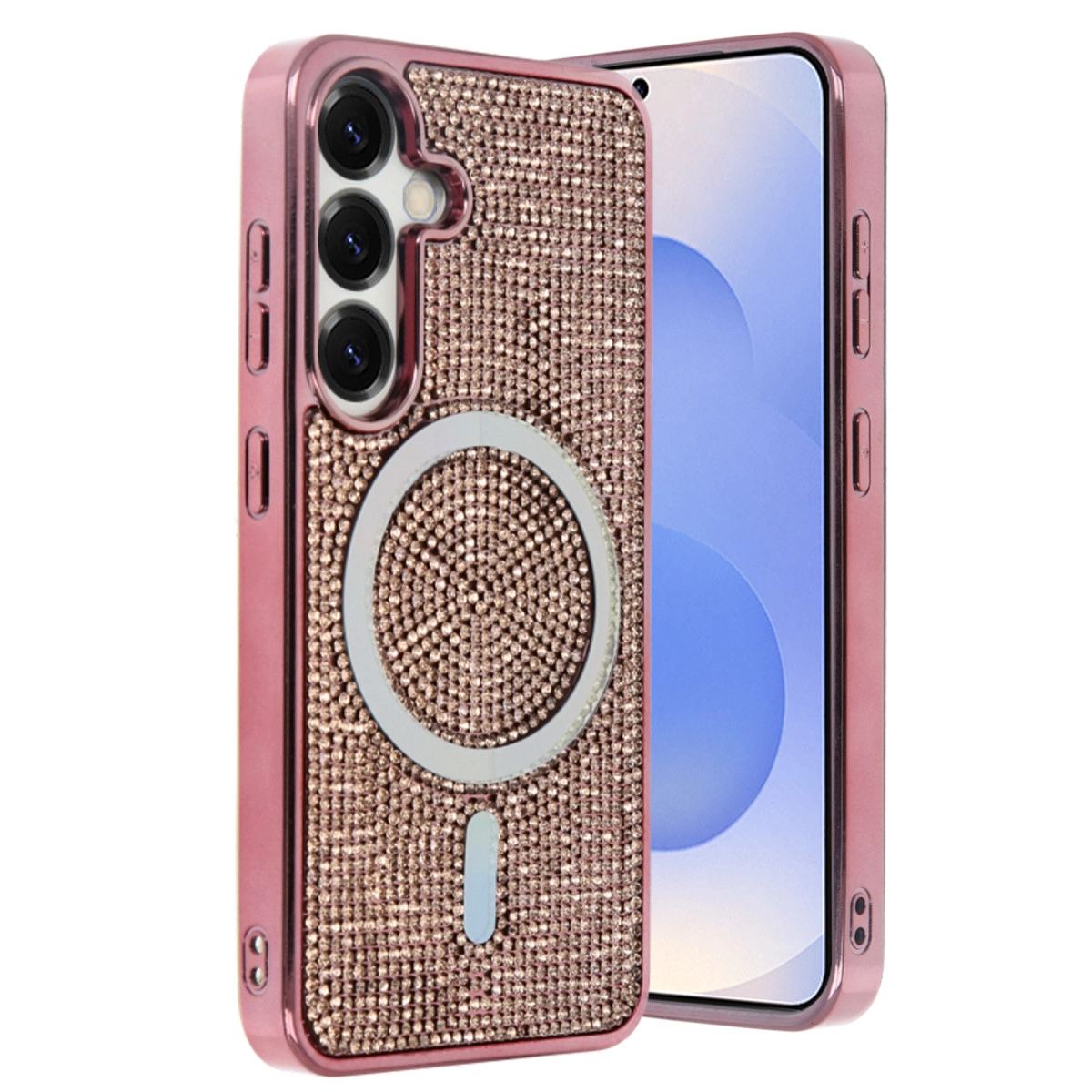 Joko Samsung Galaxy S25 Helen Magsafe Kapak - Pembe