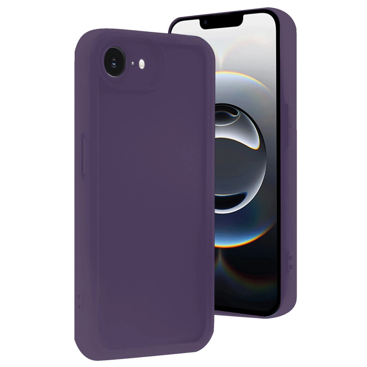 Apple İphone 16e Kılıf Viera Silikon - Mor