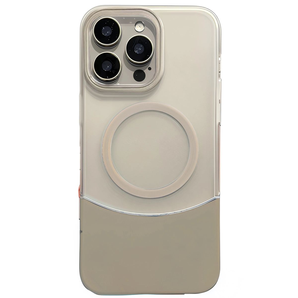 Joko Apple İphone 16 Pro Max Velar Magsafe Kapak - Natural Grey