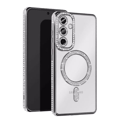 Samsung Galaxy S25 Edge Joke Simli Magneticsafe Kılıf - Gümüş
