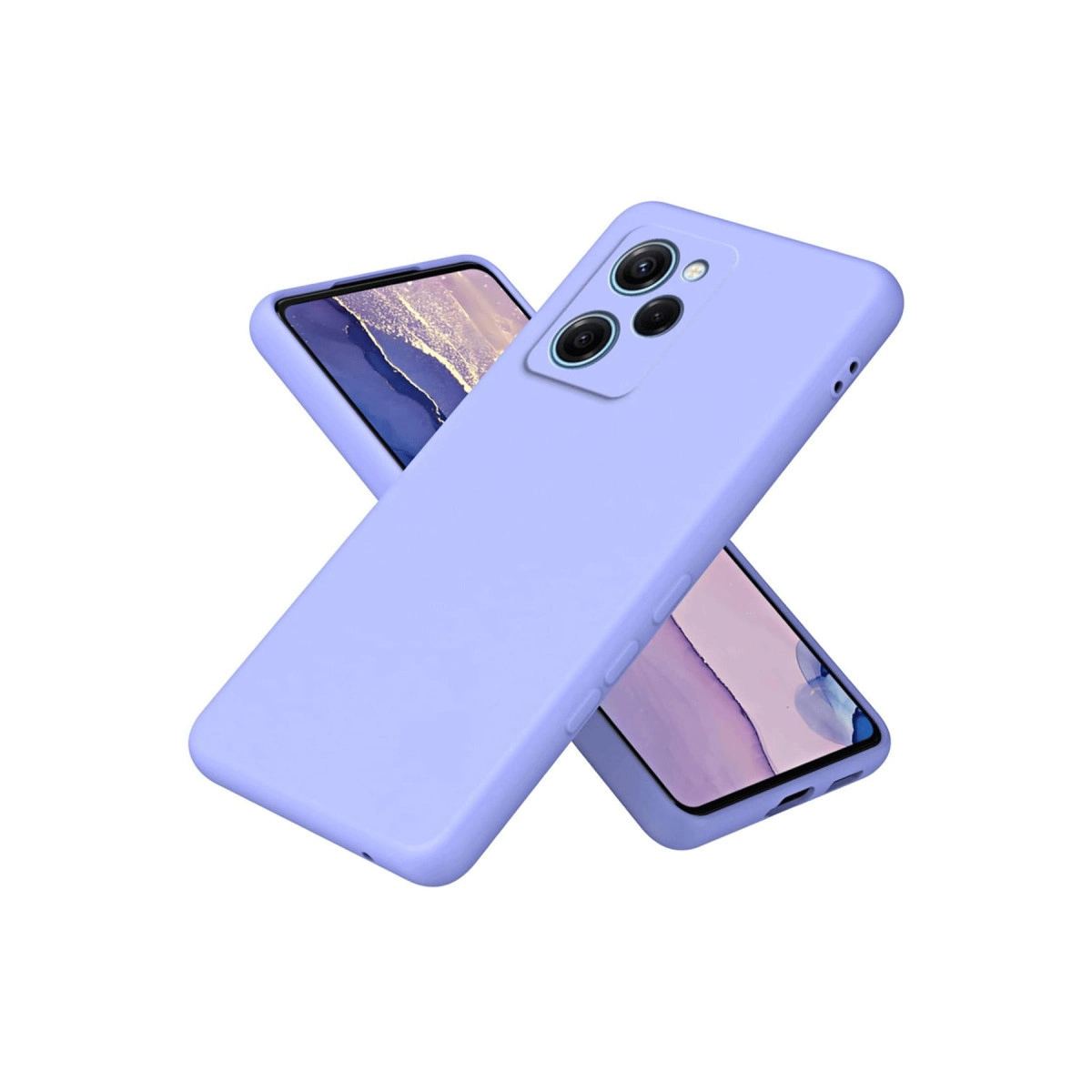 Xiaomi Poco X5 Pro 5g Nano İçi Kadife Silikon - Lila
