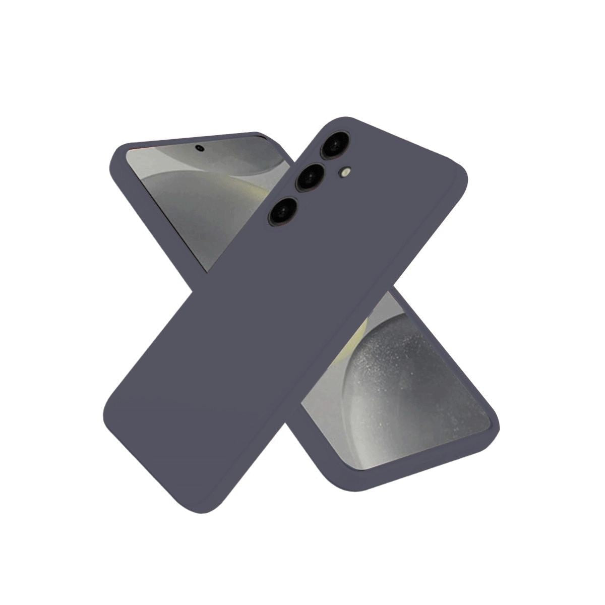 Samsung Galaxy A36 Kılıf First Silikon - Gri