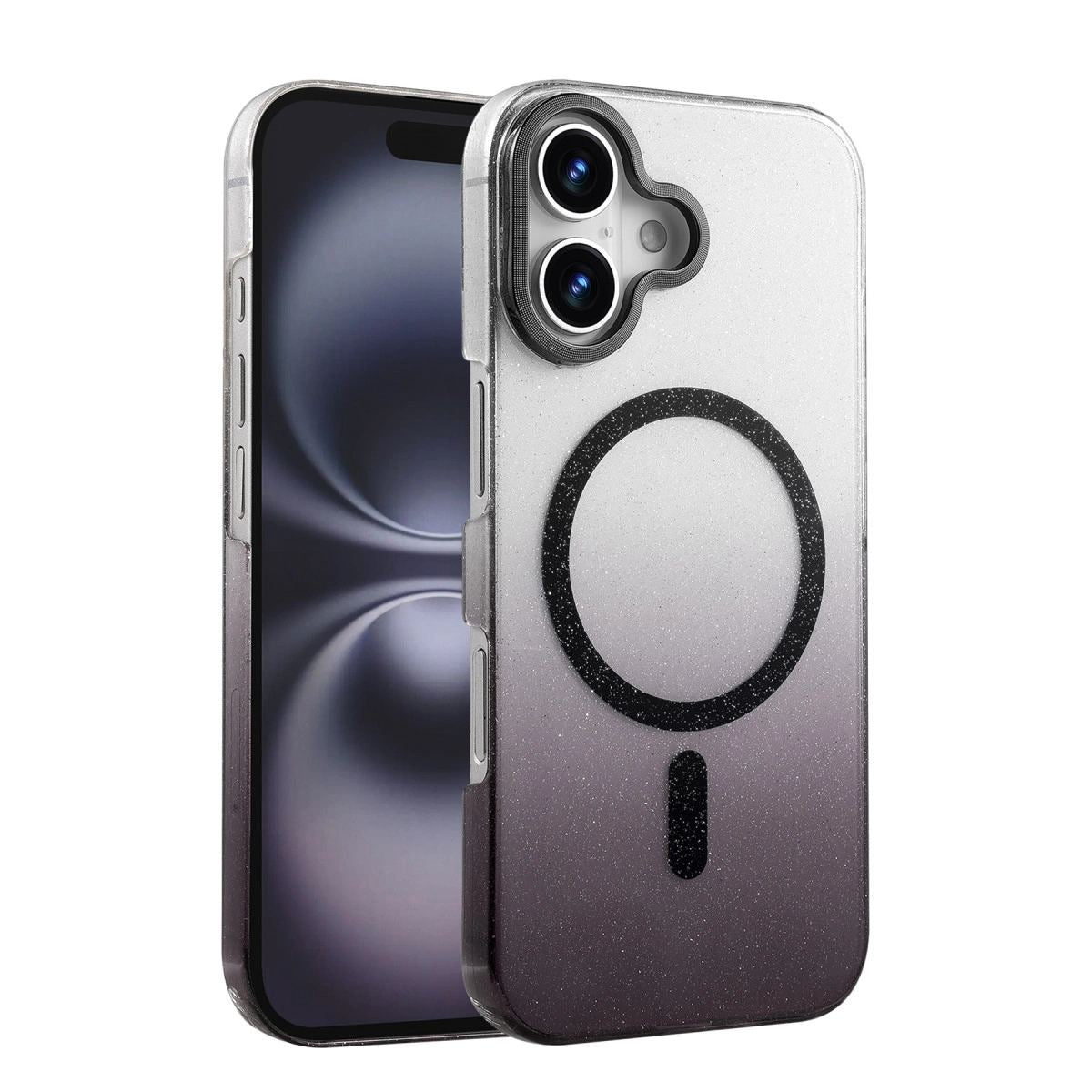 Apple İphone 16 Plus Glossy Magsafe Kapak - Siyah