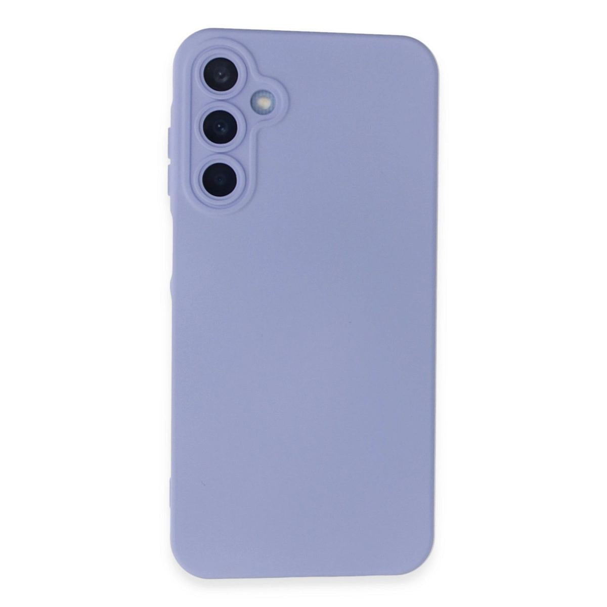 Samsung Galaxy A25 5g Kılıf Nano İçi Kadife Silikon - Lila