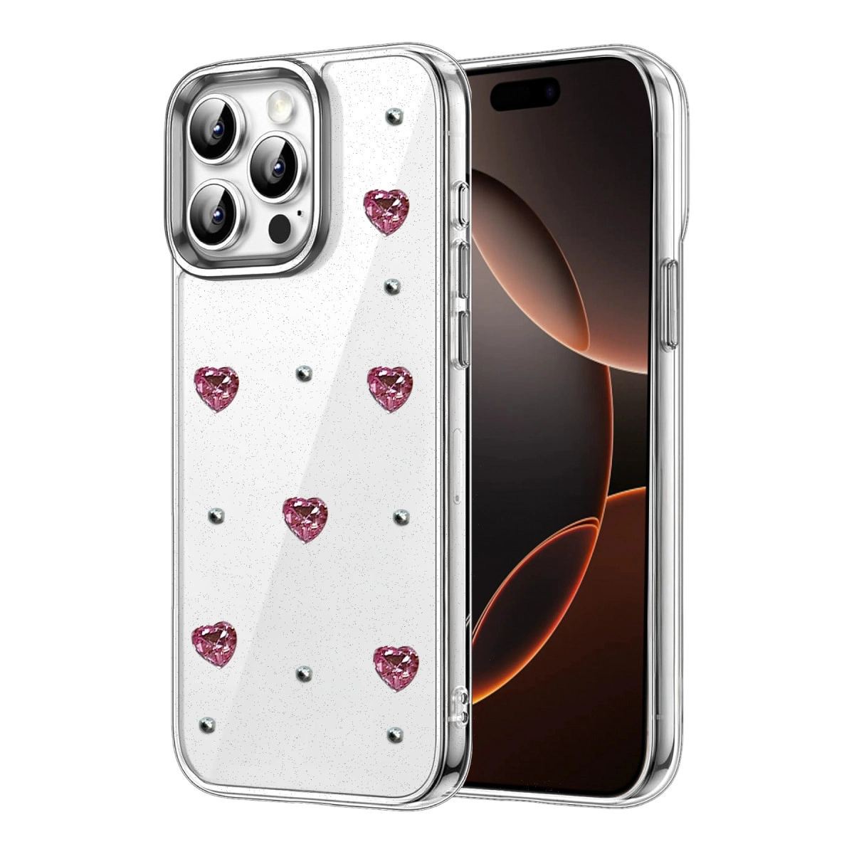 Apple İphone 15 Pro Fiyonk Desenli Kapak - Desen 3