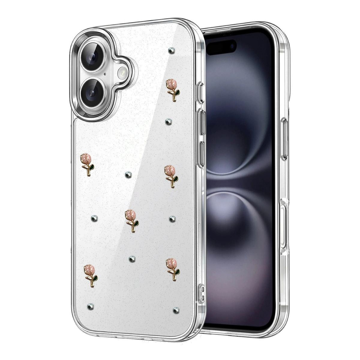 Apple İphone 16 Fiyonk Desenli Kapak - Desen 6