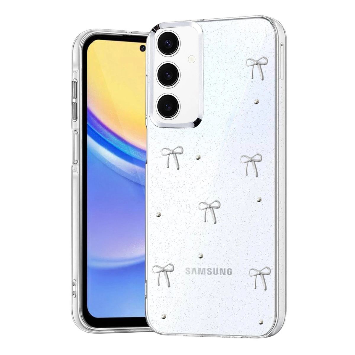 Samsung Galaxy A35 5g Fiyonk Desenli Kapak - Desen 1