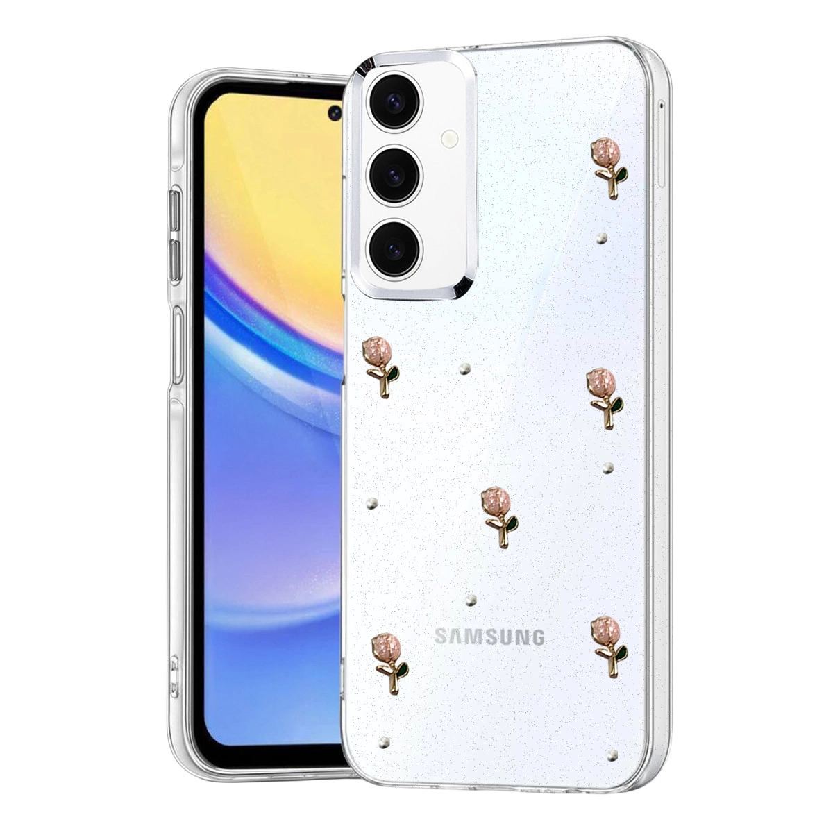 Samsung Galaxy A54 5g Fiyonk Desenli Kapak - Desen 6