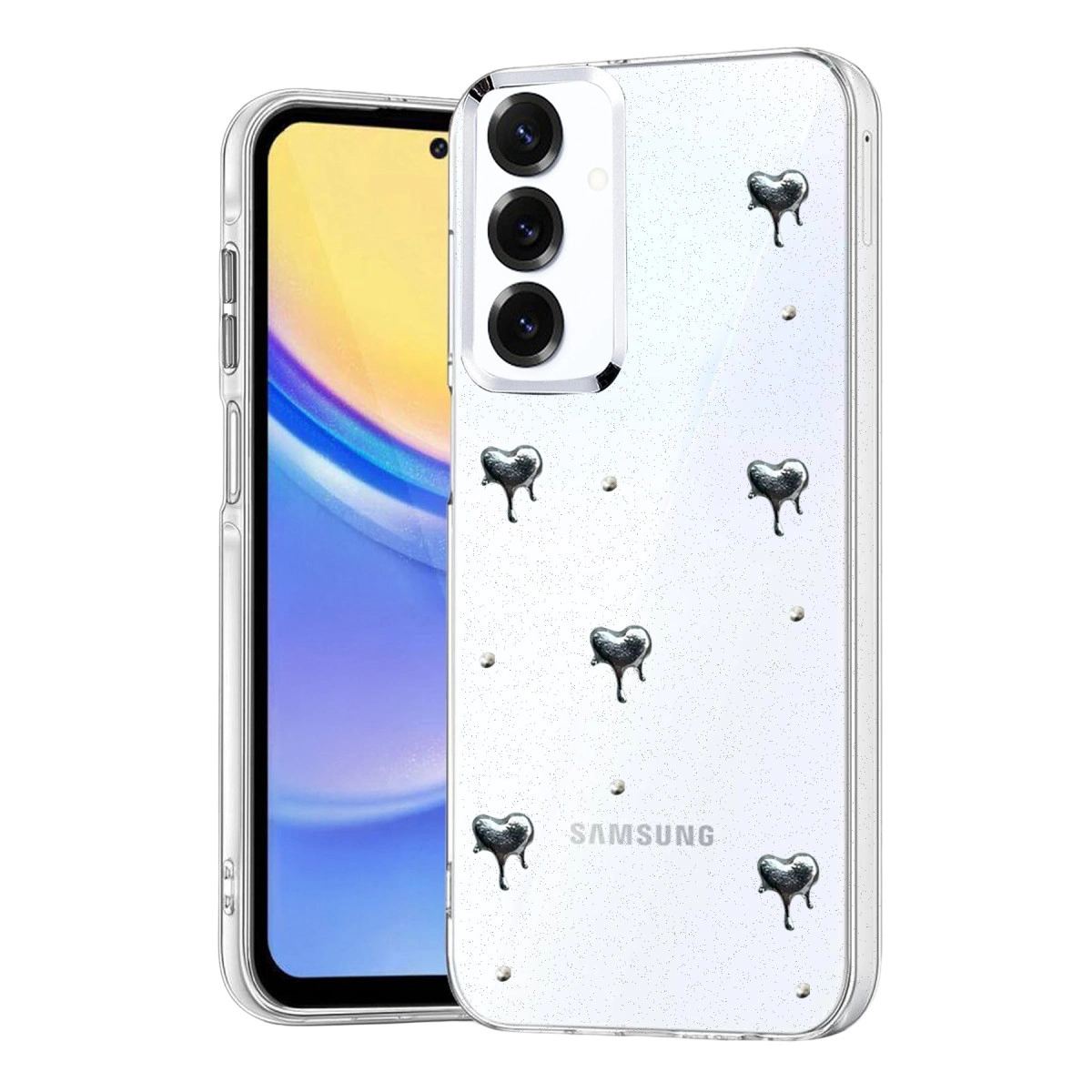 Samsung Galaxy S25 Plus Fiyonk Desenli Kapak - Desen 1