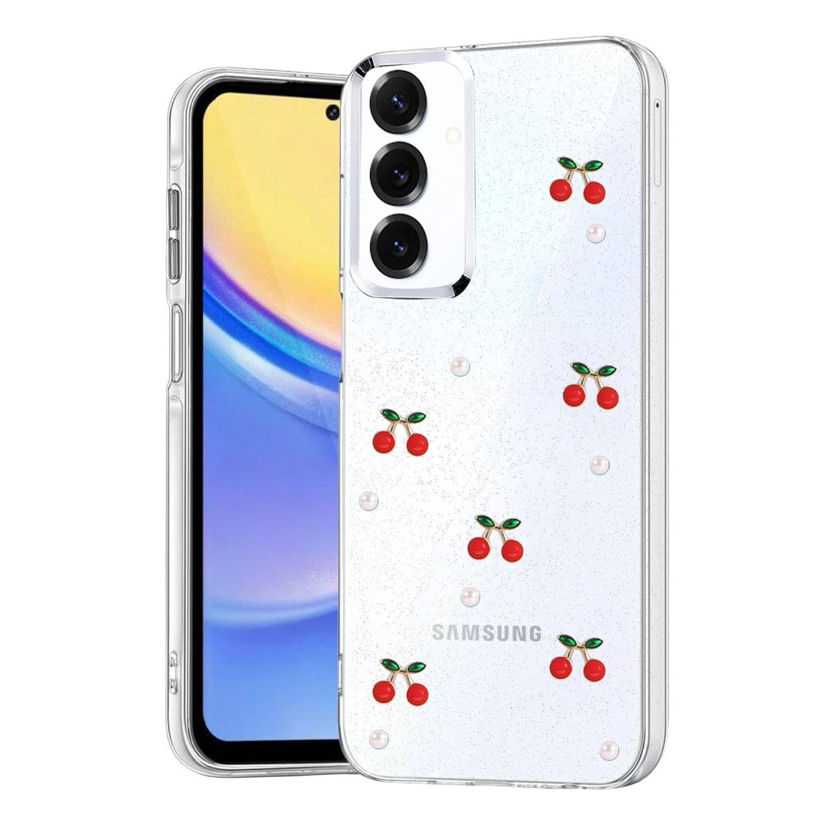 Samsung Galaxy S25 Plus Fiyonk Desenli Kapak - Desen 9