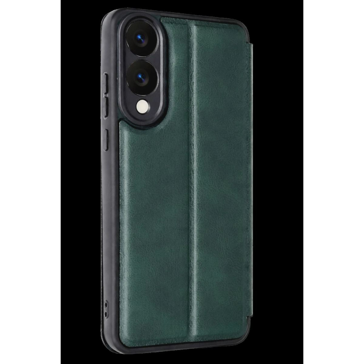 Samsung Galaxy S25 Edge Flip Cover - Koyu Yeşil