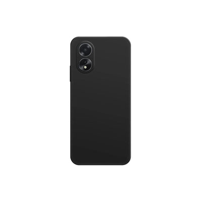 Oppo A38 Kılıf First Silikon - Siyah