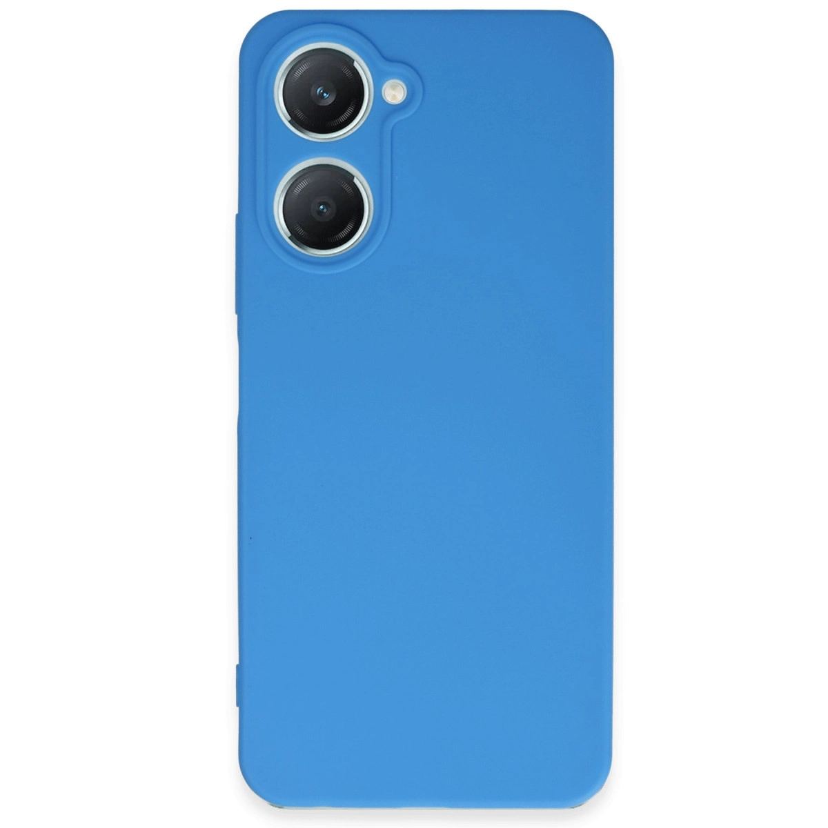 Vivo Y18 Kılıf First Silikon - Mavi