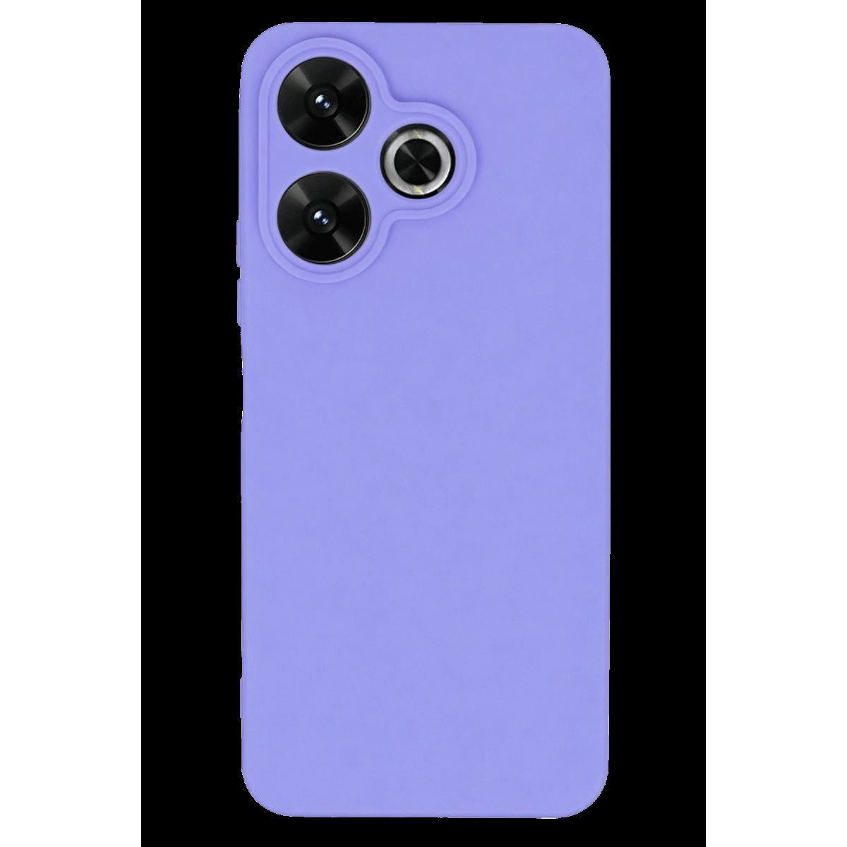 Xiaomi Redmi 13 4g Kılıf First Silikon - Lila