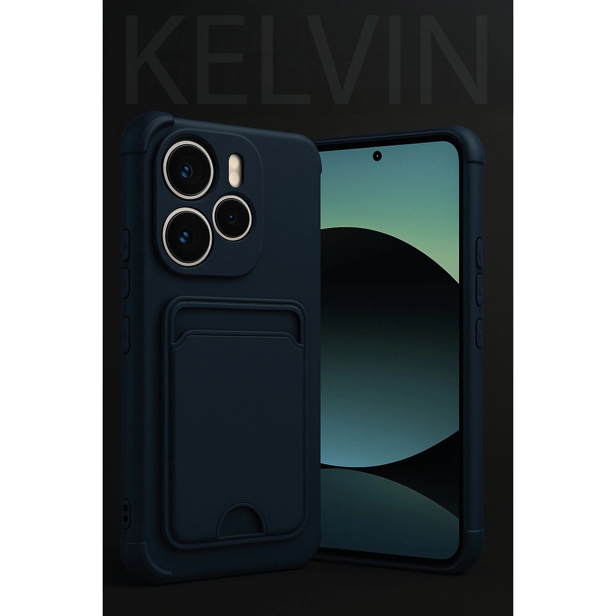 Xiaomi Redmi Note 14 4g Kelvin Kartvizitli Silikon - Açık Yeşil