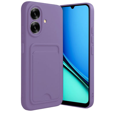 Realme Note 60 Kelvin Kartvizitli Silikon - Lila