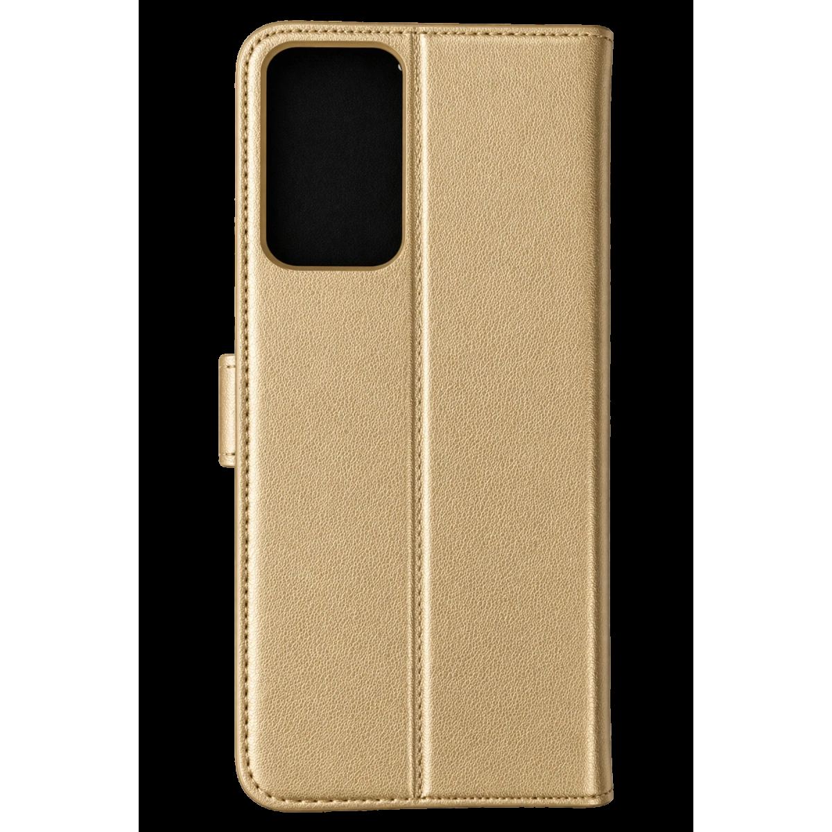 Samsung Galaxy A91 / S10 Lite Trend S Plus Kapaklı Kılıf - Gold