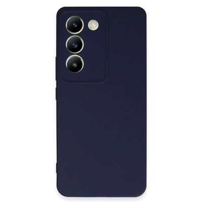 Vivo V30 Lite 4g Kılıf First Silikon - Lacivert