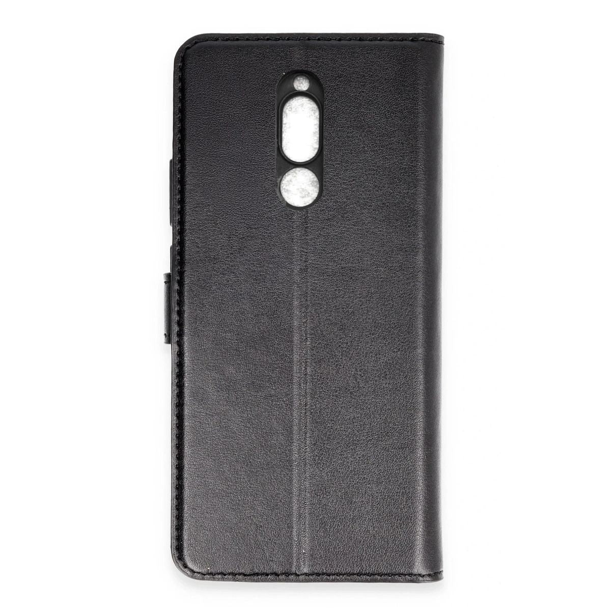 Xiaomi Mi 8 Trend S Plus Kapaklı Kılıf - Siyah