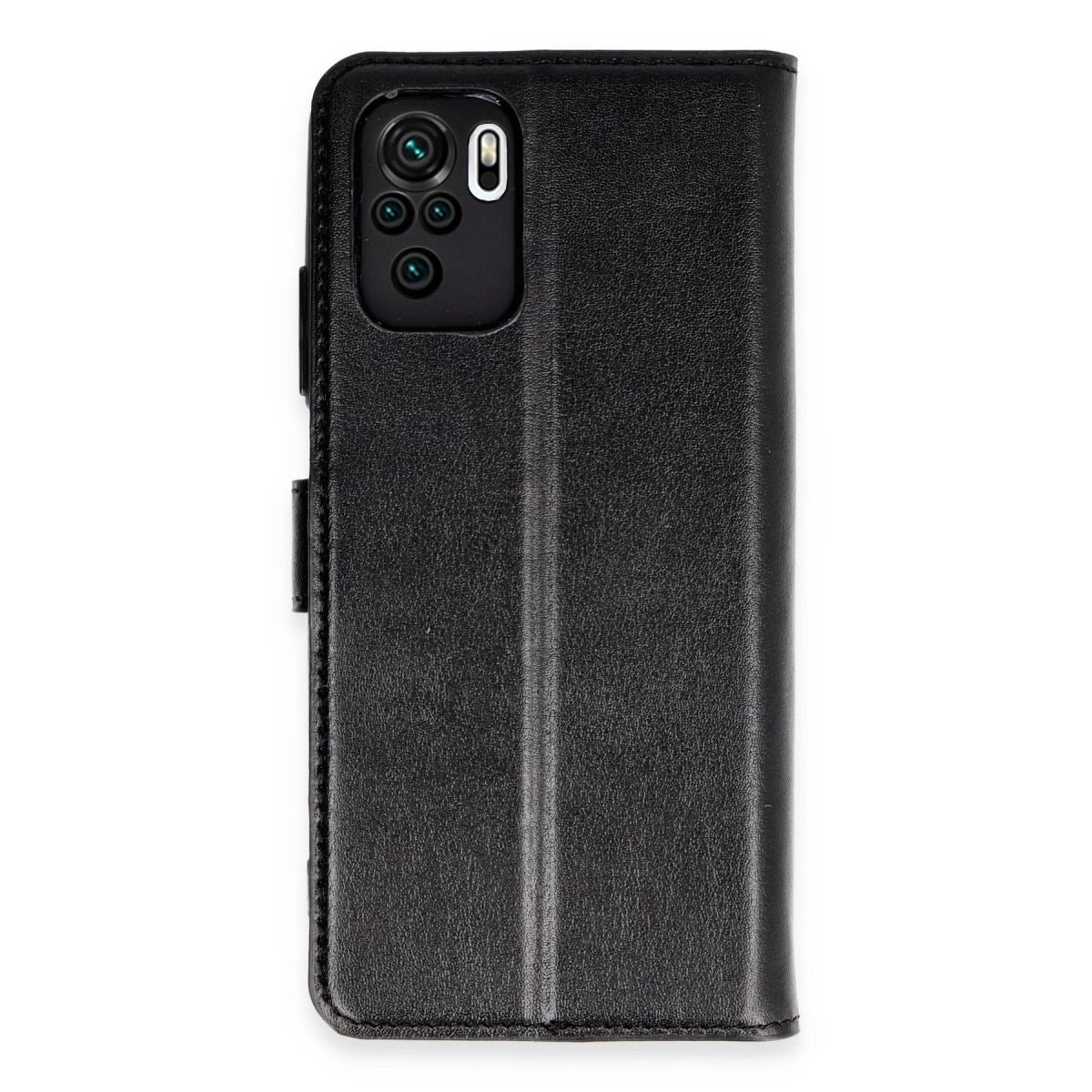 Xiaomi Mi Note 10 Trend S Plus Kapaklı Kılıf - Siyah