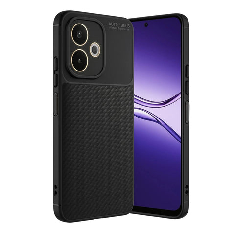 Oppo A5 Pro 4g Kılıf Auto Focus Karbon Kapak