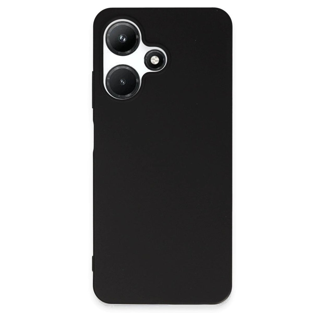 İnfinix Hot 30i Kılıf First Silikon - Siyah