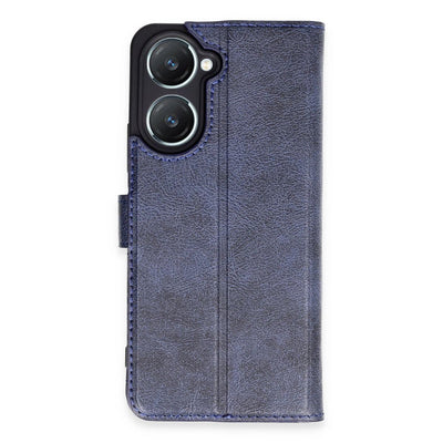 Vivo Y18 Kılıf Trend S Plus Kapaklı Kılıf - Lacivert