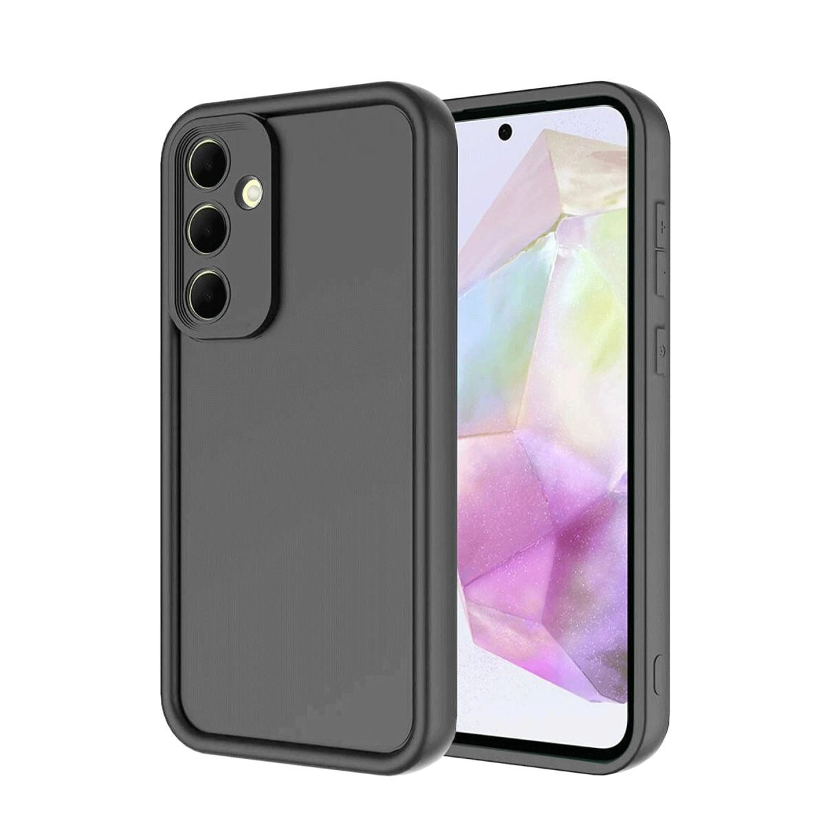 Samsung Galaxy A36 Kılıf Viera Silikon - Gri