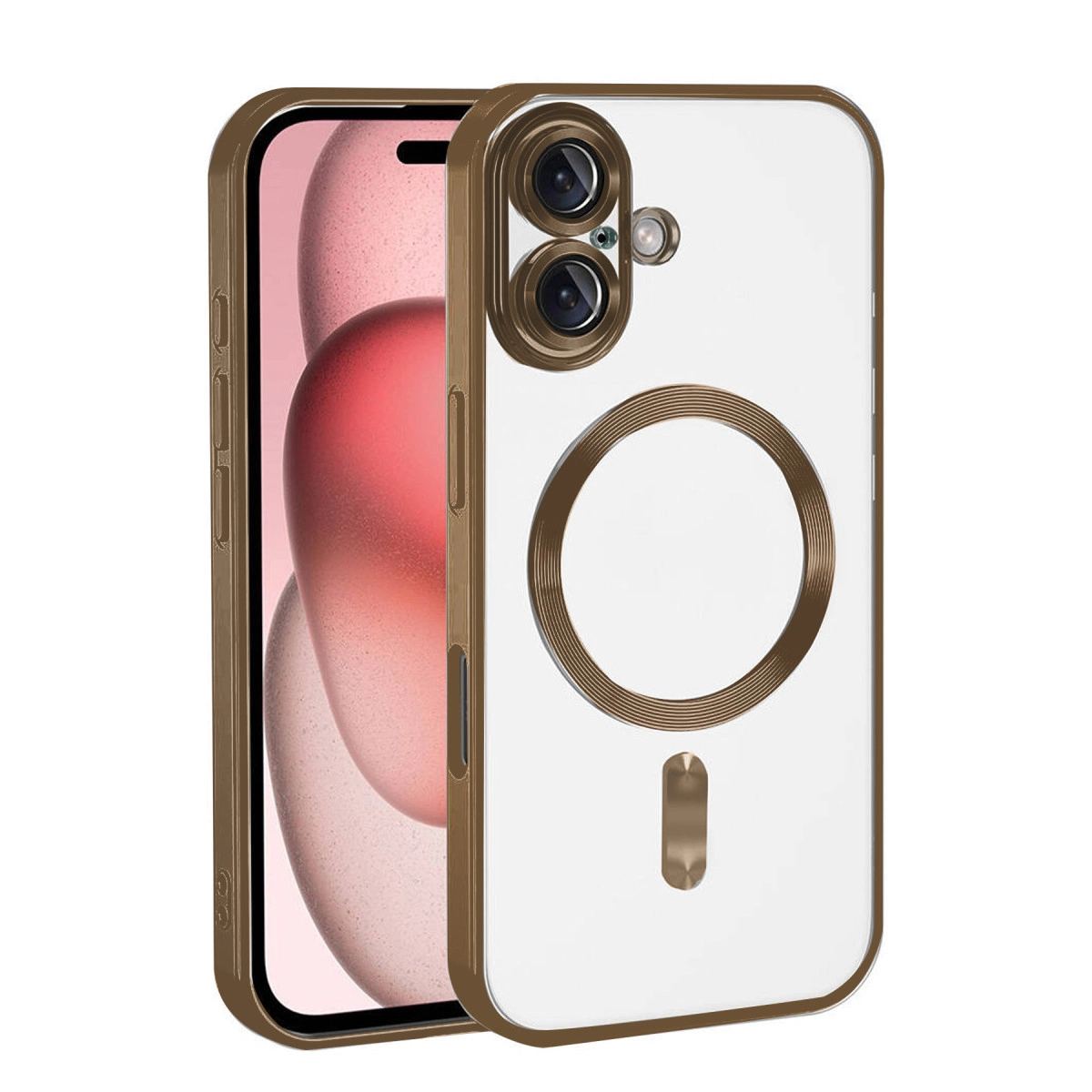 Apple İphone 17 Kross Magneticsafe Kapak - Çöl Titanyum