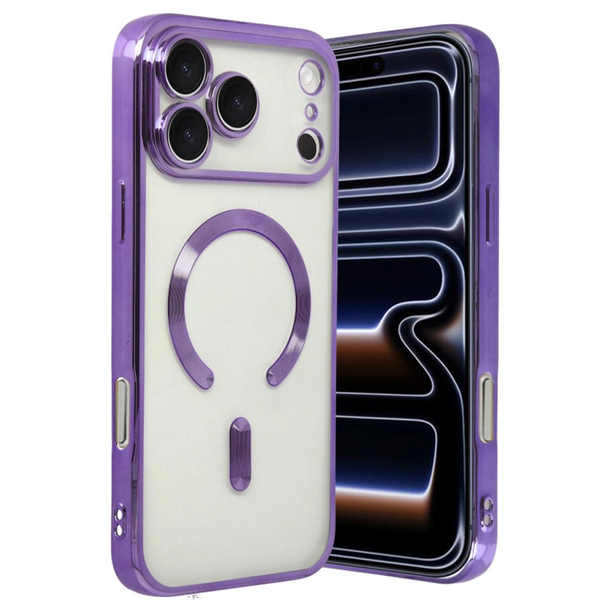 Apple İphone 17 Pro Kross Magneticsafe Kapak - Mor