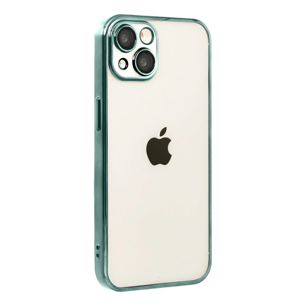 Apple İphone 15 Razer Lensli Silikon - Yeşil