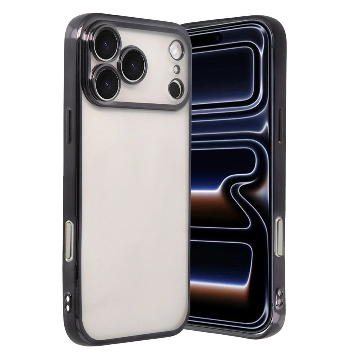 Apple İphone 17 Pro Razer Lensli Silikon - Siyah