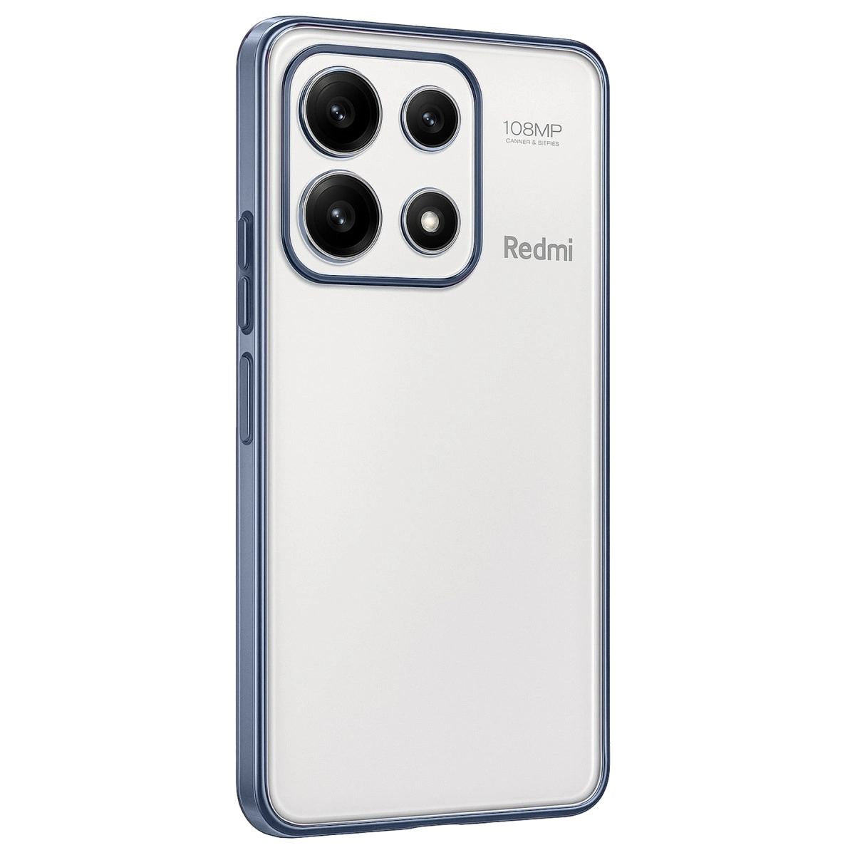 Xiaomi Poco X6 Pro Kılıf Razer Lensli Silikon - Açık Mavi