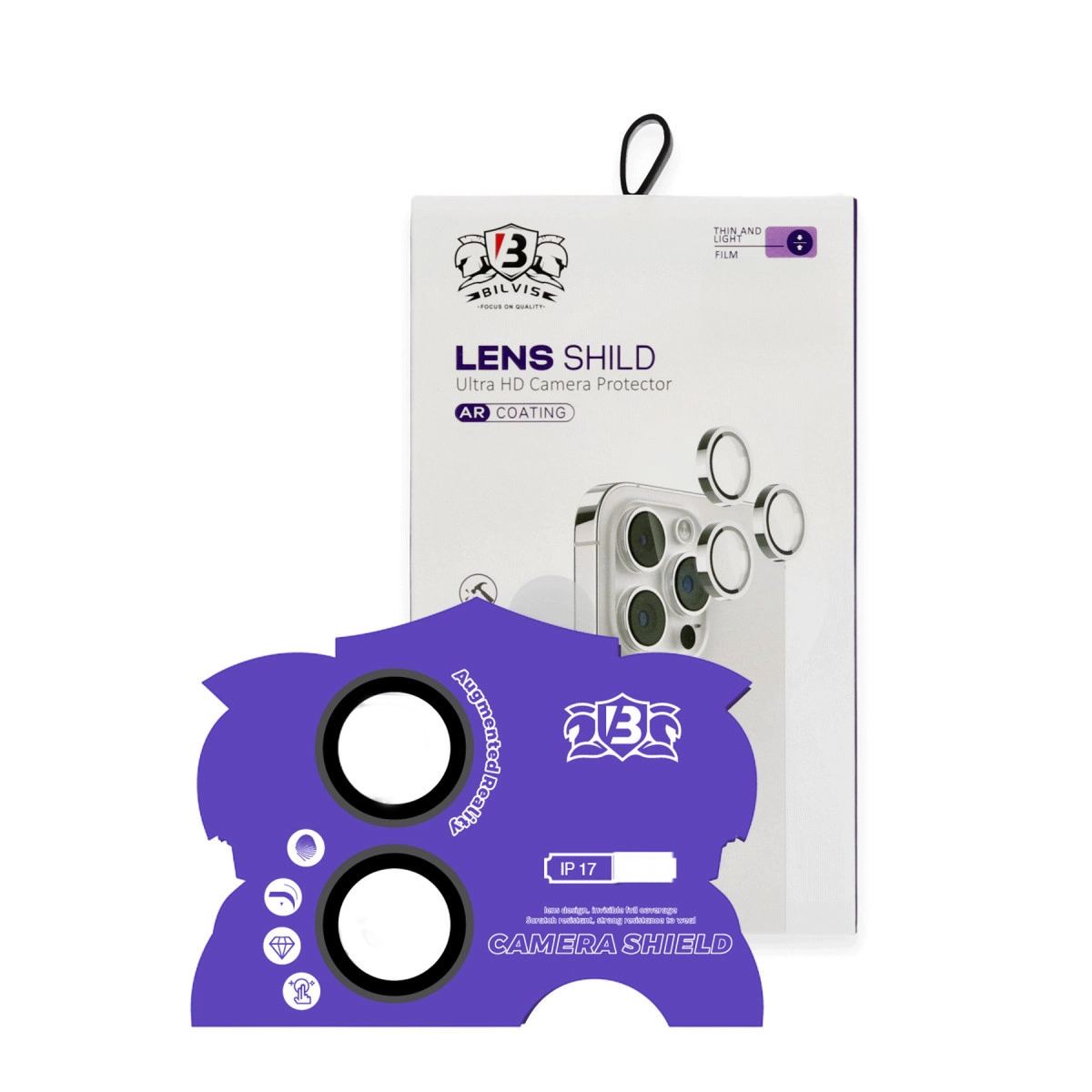 Apple İphone 17 Bilvis Titan Kamera Lens - Siyah