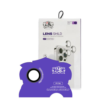 Apple İphone 17 Air Bilvis Titan Kamera Lens - Siyah