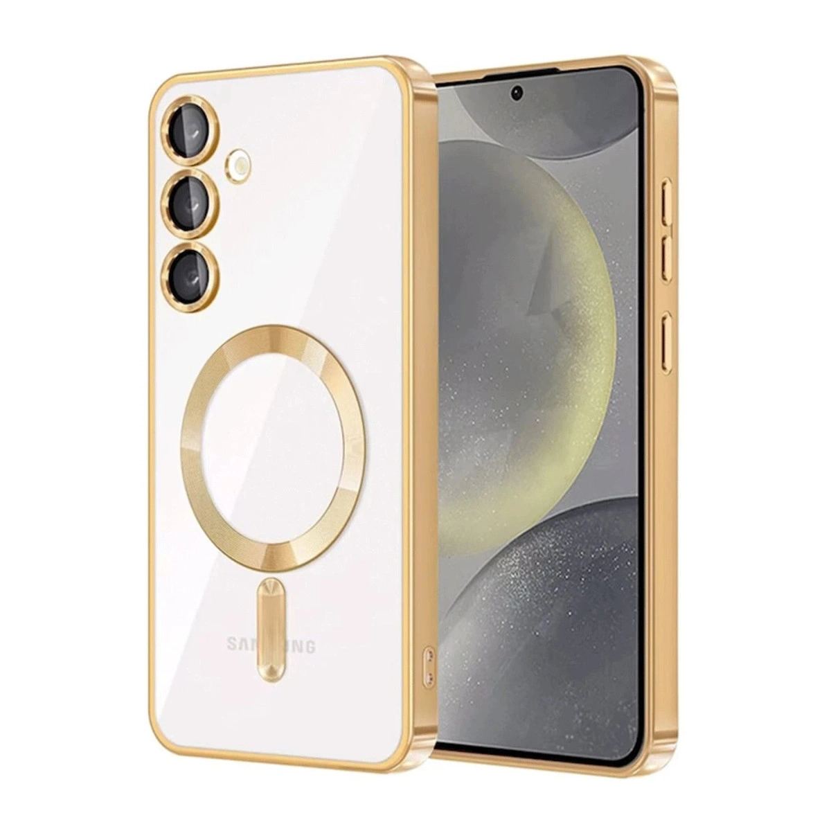 Samsung Galaxy A16 5g Kross Magneticsafe Kapak - Gold