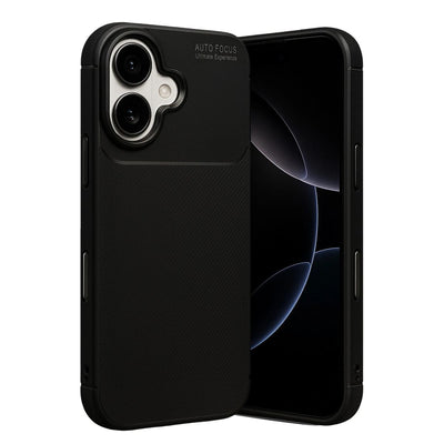Apple İphone 17 Auto Focus Karbon Kapak - Siyah