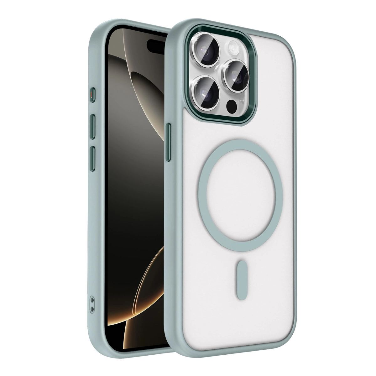 Joko Apple İphone 15 Pro Max Terea Magsafe Kapak - Gri