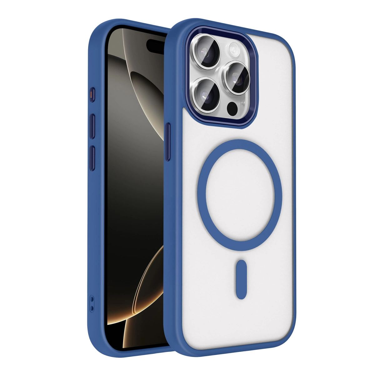 Joko Apple İphone 15 Pro Max Terea Magsafe Kapak - Lacivert