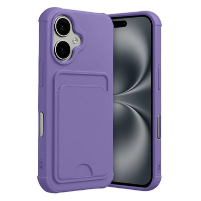 Apple İphone 17 Kelvin Kartvizitli Silikon - Lila
