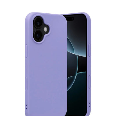 Apple İphone 17 Nano İçi Kadife Silikon - Lila