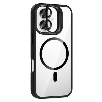 Joko Apple İphone 16 Plus Remim Lensli Magsafe Standlı Kapak - Siyah