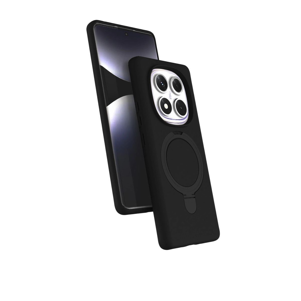 Xiaomi Redmi Note 14 Pro 4g Regal Magsafe Standlı Kapak - Siyah