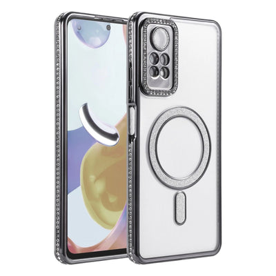 Xiaomi Redmi Note 12 Pro 4g Joke Simli Magneticsafe Kılıf - Siyah
